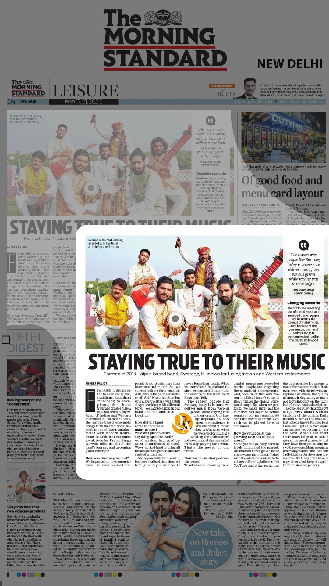 The Morning Standard Coverage